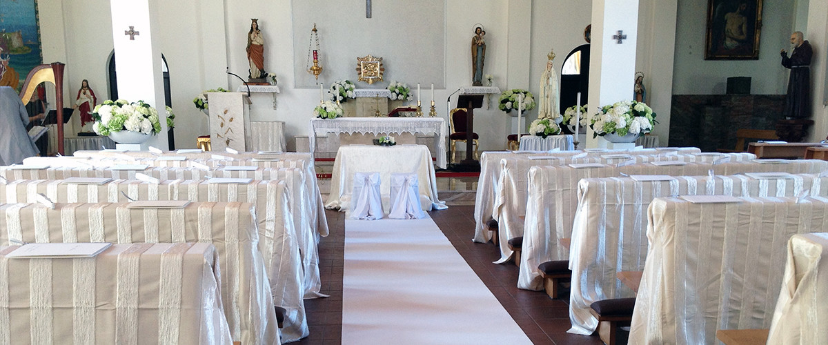 Floricoltura Loi - allestimento floreale matrimonio chiesa