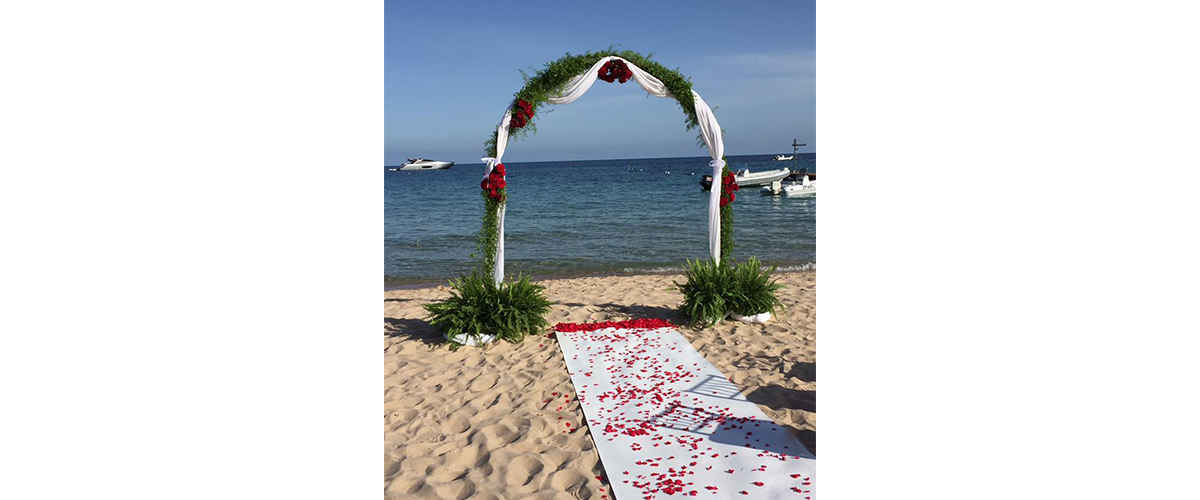 matrimonio in riva al mare